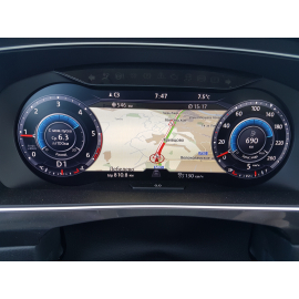 LED приборная панель - Active Info Display VW Tiguan